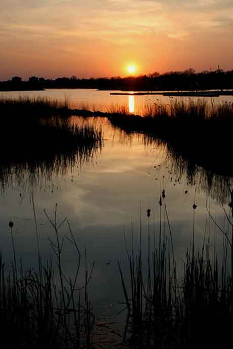 Sunset at Colonel Sam Smith Park